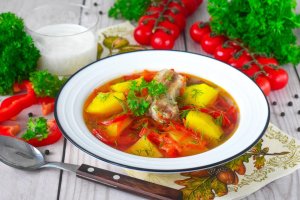 КАК ПРИГОТОВИТЬ СУП ИЗ СВИНЫХ РЕБРЫШЕК