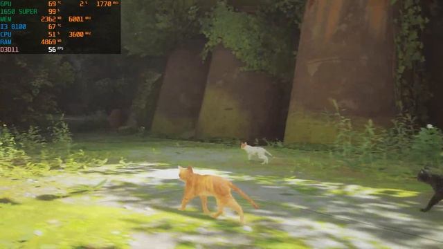 Stray | GTX 1650 SUPER | ULTRA Settings | SHARPNESS 50% | I3 8100 смотреть онлайн