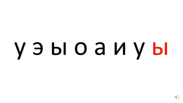 Буквы а, и, о, у, ы, э смотреть онлайн