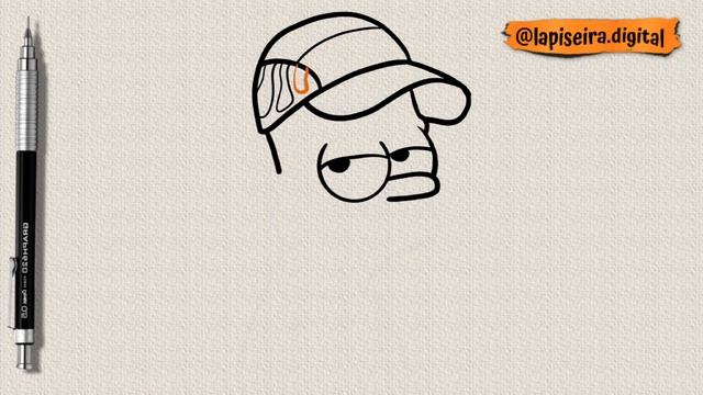 ?How to draw Bart Simpsons with the Nike costume step by step easily and quickly смотреть онлайн