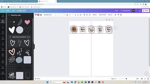How to Design Stickers in Canva - 4 Adhesive Ideas Tutorial (no Cricut needed) смотреть онлайн