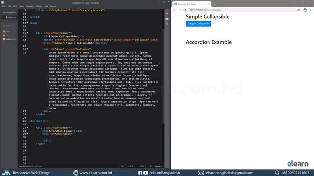 20 class Bootstrap 4 Collapse смотреть онлайн