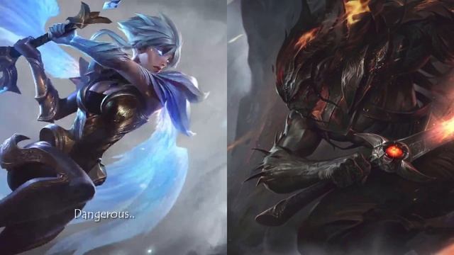 FASCINATING POETIC Quote battle between Nightbringer Yasuo and Dawnbringer Riven. смотреть онлайн