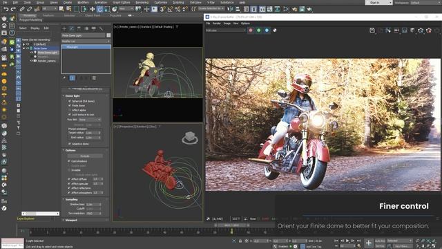V-Ray for 3ds Max – How to embed an object in place into an HDRI смотреть онлайн