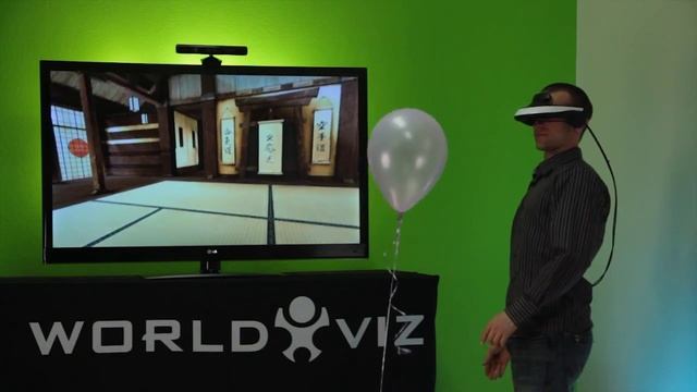 WorldViz demo game: Balloon Pop, powered by Vizard смотреть онлайн