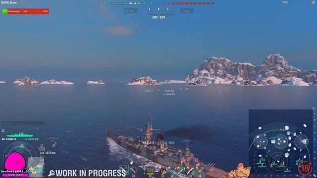 (HUN-CC) #WOWS #WIP hajók tesztelése1 #40 nézőnél CC container sorsolás. смотреть онлайн