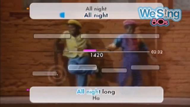 We Sing 80s Lionel Ritchie gameplay video - Wii смотреть онлайн