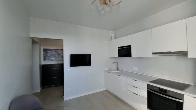 Уютная однокомнатная квартира в ЖК "Лучи". Аренда смотреть онлайн