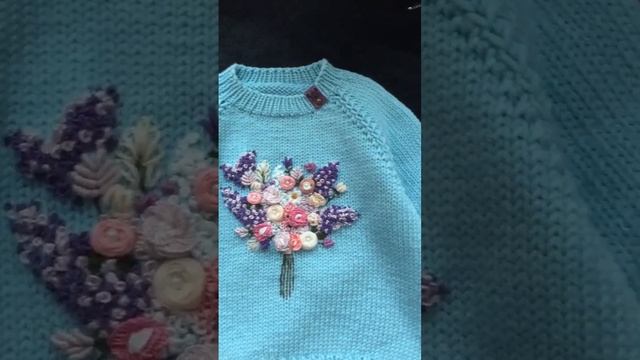 Моя работа #вышивка #вязание #handmade #ручнаяработа смотреть онлайн