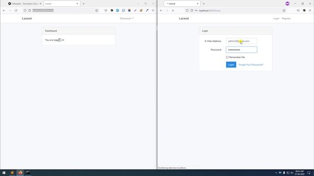 Laravel Realtime typing | Typing indicator | Laravel Realtime chat typing | Laravel whisper | Even смотреть онлайн
