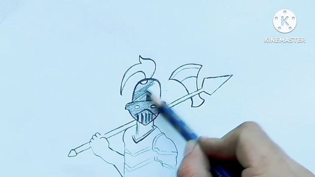 DRAW WITH PENCIL - KNIGHT | EASY TO DRAW WITH PENCIL смотреть онлайн