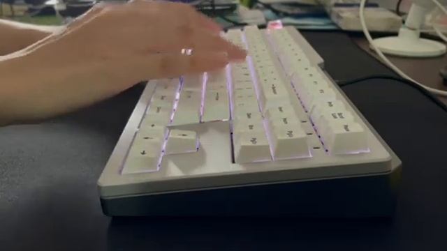 Akko Mod001 With Akko Vintage Whites (Sound Test) смотреть онлайн