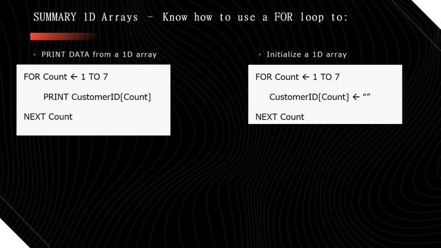 0478 Arrays 1D and 2D Before you Solve 15 Mark Question смотреть онлайн