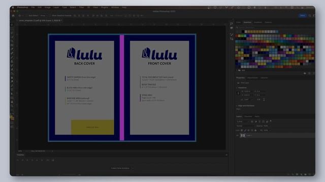 Cover File Setup Using Adobe Photoshop | Tutorial смотреть онлайн
