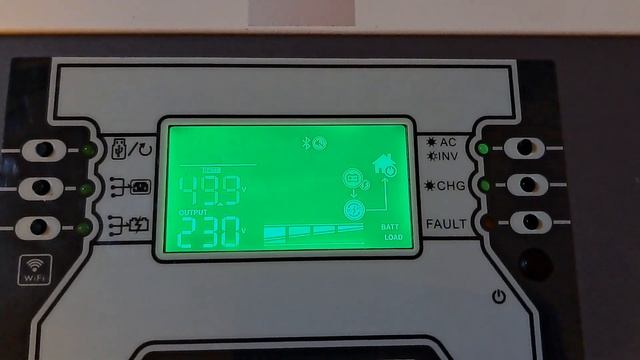 Test După Reparație  Invertor Powland SMP 5kw F53 Doar 183V Pe Ieșire
