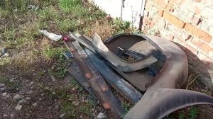 Иж 2126- 060,4х4 ремонт порогов начало.