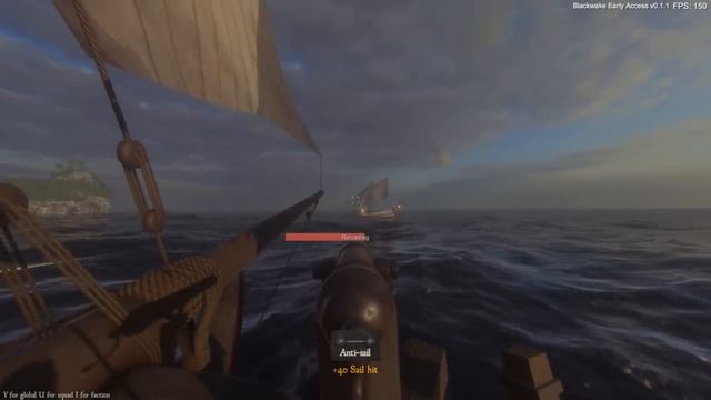 Blackwake - Humans on Fire !? - Combat On The High Seas! - Blackwake Multiplayer Gameplay смотреть онлайн