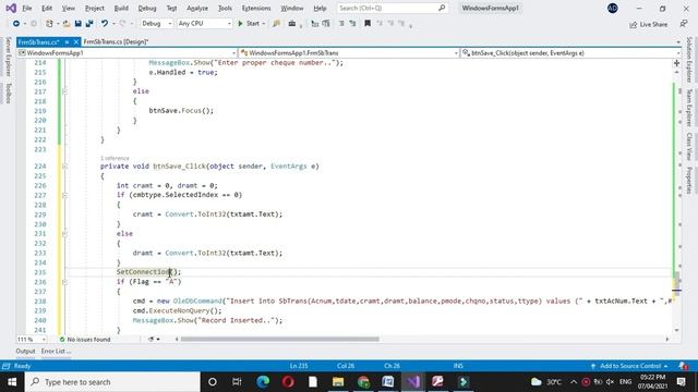 Create a window application that create debit and credit activities to the saving transaction table смотреть онлайн