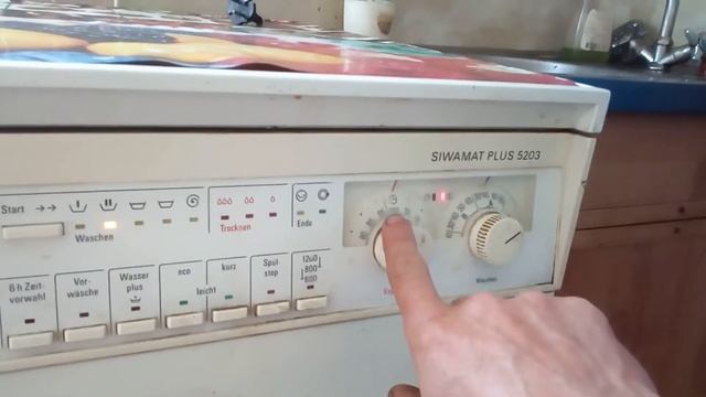 Стиральная машина Siemens SIWAMAT PLUS 5203. Отзыв. смотреть онлайн