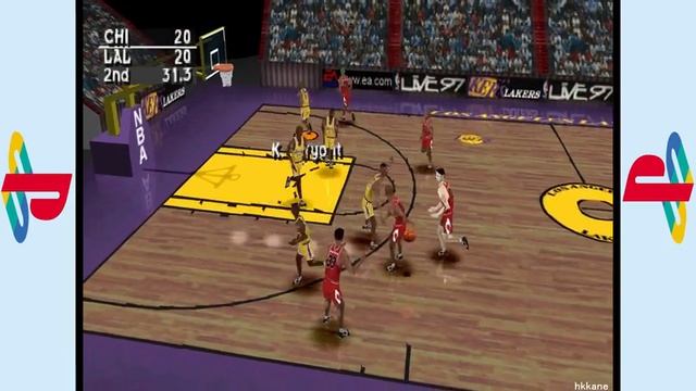 PS1 - NBA Live 97 Gameplay