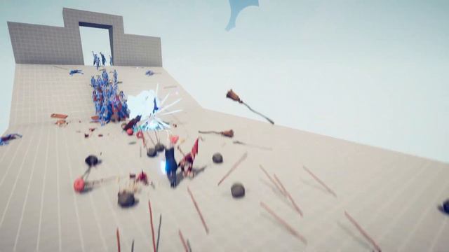 Mortal Kombat Quan-Chi Vs 50 Medieval Army - Totally Accurate Battle Simulator - TABS смотреть онлайн