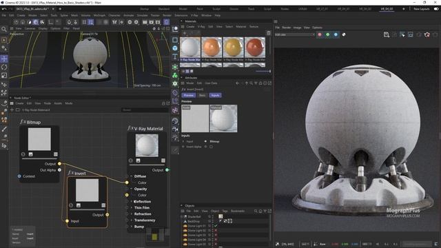 How to Create Realistic Concrete Materials in V-Ray for Cinema 4d смотреть онлайн