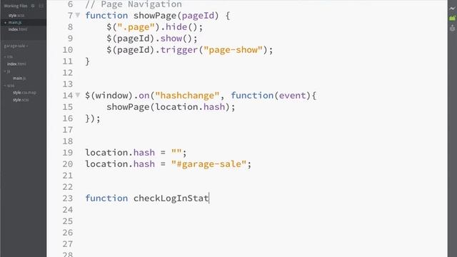 7 SPA jQuery Trigger custom events Parse Log Out