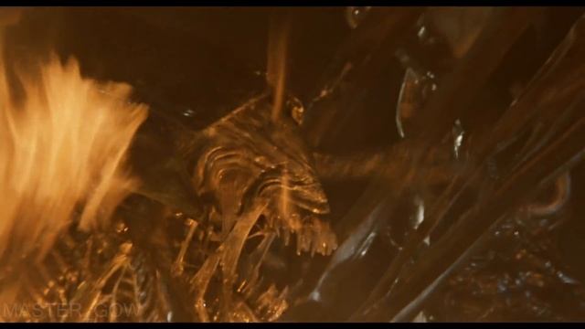 Aliens 1986: Xenomorph Queen Shootout Scene l Best Quality 4K смотреть онлайн