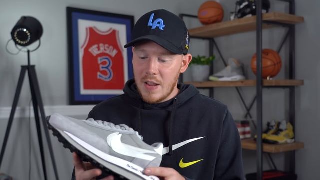 Sacai x FRAGMENT x Nike LD Waffle Light Smoke Grey REVIEW смотреть онлайн