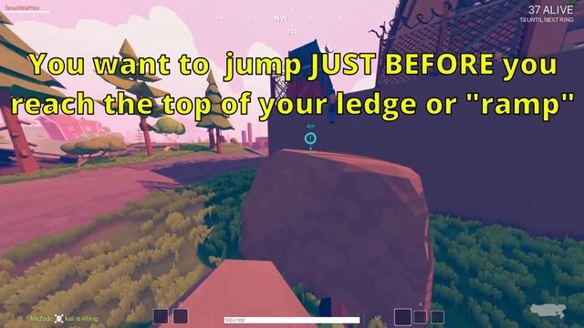 TABG QUICK TIPS: LEDGE BOOSTING | Totally Accurate Battlegrounds (Tutorial) смотреть онлайн