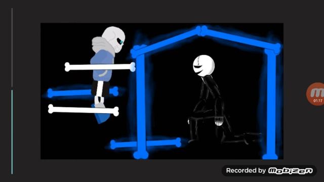 Санс против В.Д Гастера (Мини Файт) смотреть онлайн