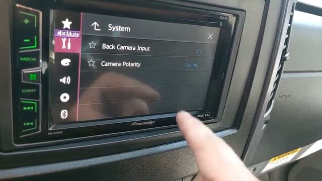 Pioneer reverse camera option смотреть онлайн