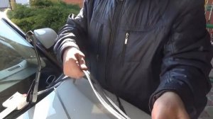 Как поменять резинку стеклоочистителя на Hyundai Creta