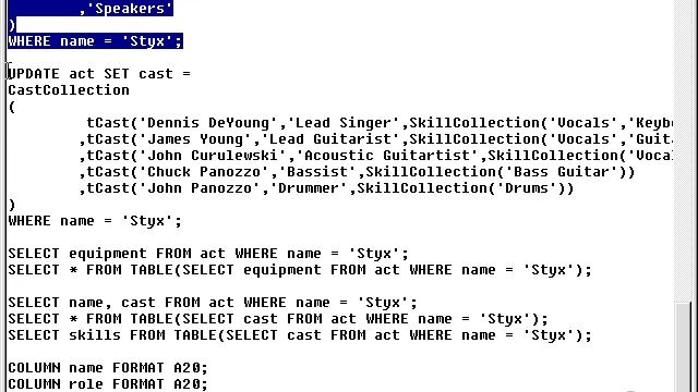 ORACLE 8- 1513 смотреть онлайн