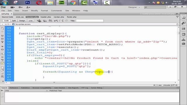 E Commerce Website Development In PHP With PDO Part 40 Update Quantity In Cart Product смотреть онлайн
