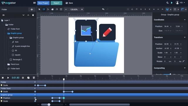 Create a Morph Animation | SVGator смотреть онлайн