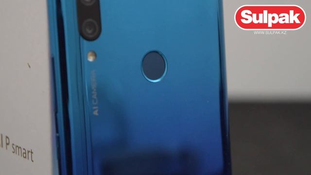 Смартфон Huawei P Smart (FIG-LX1) Blue распаковка (www.sulpak.kz)