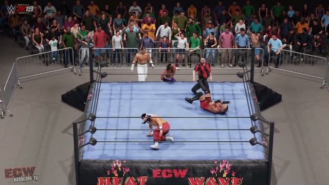Sabu & Rob van Dam VS. Hakushi & Hayabusa | ECW | 2K19 Gameplay | Community Wish смотреть онлайн