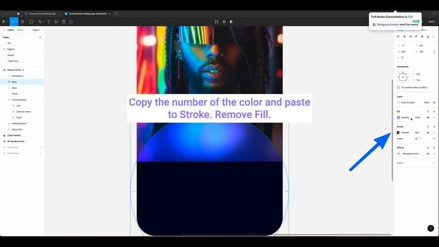 Figma UI Design Course: Dark Camera App with Glass Icons and Realistic Buttons смотреть онлайн