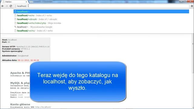 Kurs PHP #2 PHP w HTML, komenda echo смотреть онлайн