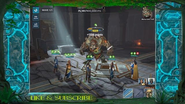 Moria Raid Chapter 2 INSANE TROLL Gameplay. LOTR HoMe смотреть онлайн