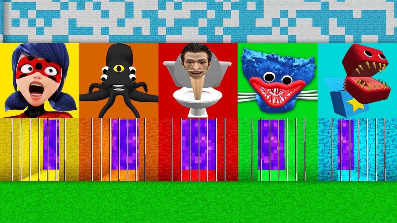 ВЫБЕРИ ПРАВИЛЬНЫЙ ТЮРЕМНЫЙ ПОРТАЛ В МАЙНКРАФТ ЗОМБАК смотреть онлайн