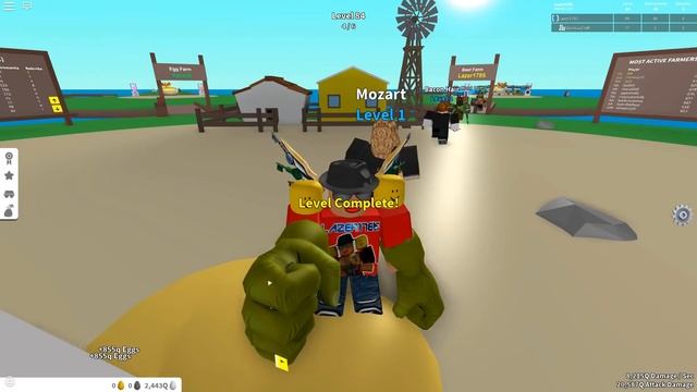 NOOB vs PRO vs HACKER (ROBLOX EGG FARM SIMULATOR) смотреть онлайн