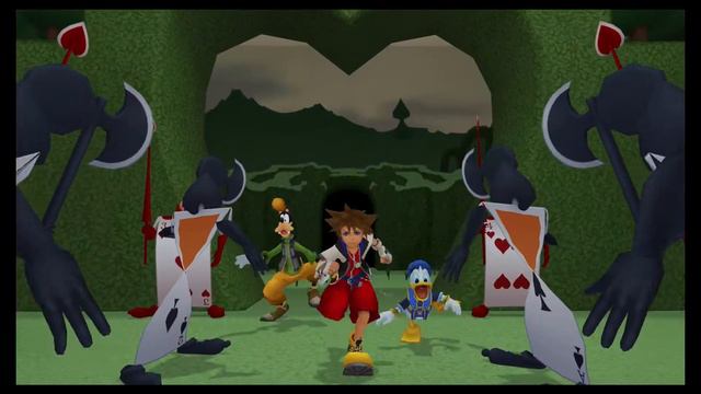 Kingdom Hearts FINAL MIX Part 5 - Alice In Wonderland - Illegal Umbrella смотреть онлайн