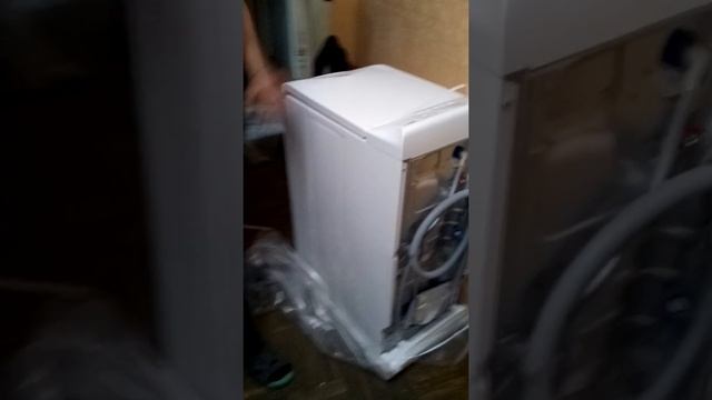 Распаковка стиральной машины Zanussi смотреть онлайн