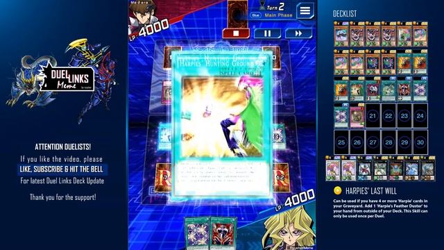 HARPIE ORACLE / New Harpie Support [Yu-Gi-Oh! Duel Links] смотреть онлайн