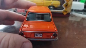 Модель автомобиля ЗАЗ968 Запорожец 1/32 Технопарк. НОВИНКА!!!