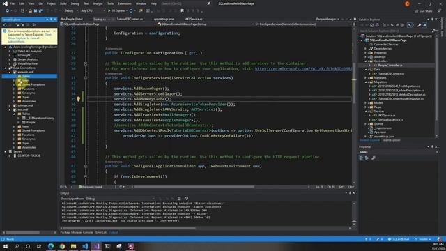 How to Create Local SQL DB in Visual Studio смотреть онлайн