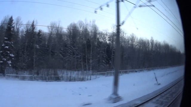 Санкт-Петербург-Великий Новгород (выборочно из окна Ласточки) смотреть онлайн