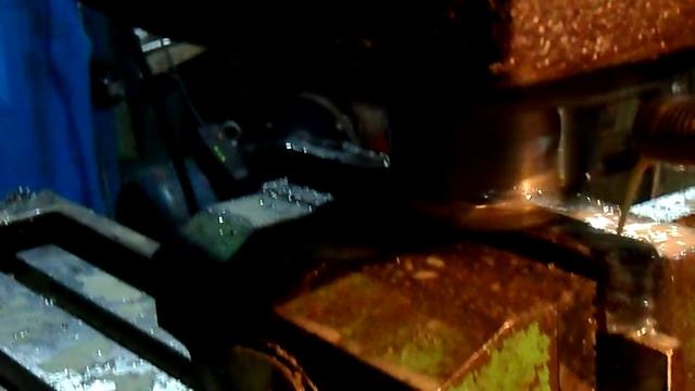 Фрезеровка рессорной стали. смотреть онлайн